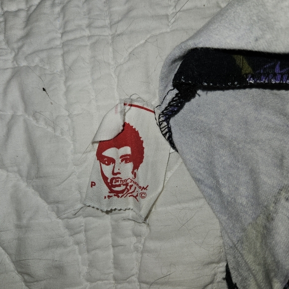 RARE 80s Betsey Johnson Punk Label 3 Pc Matching Iris Set Corset Gloves - Picture 4 of 4